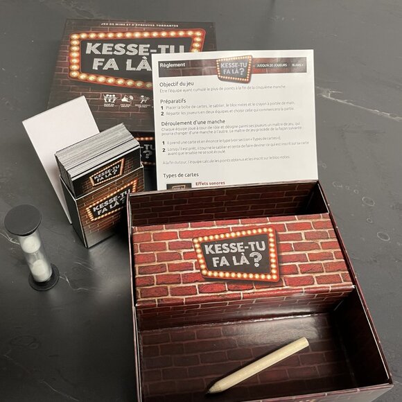 KESSE-TU FA LÀ? – Le jeu de mimes complètement fou ! - Picture 2 of 3